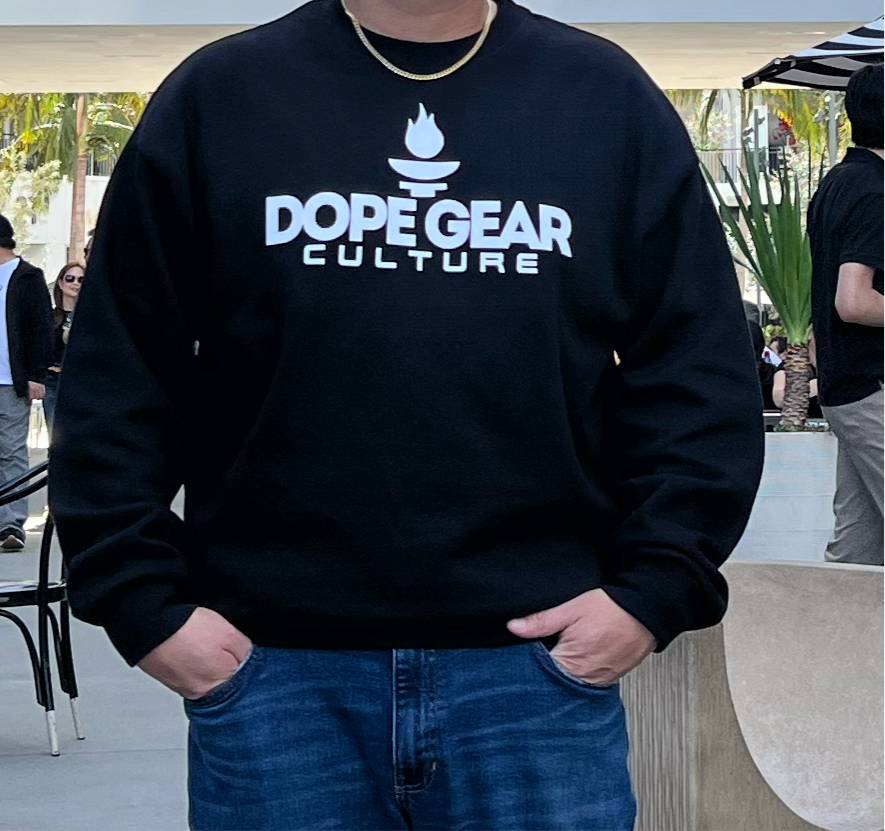dope gear DGC Crewneck Black & White 3X-Large