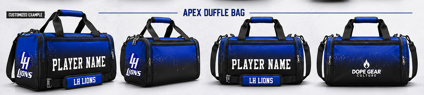 LH LIONS duffle bag