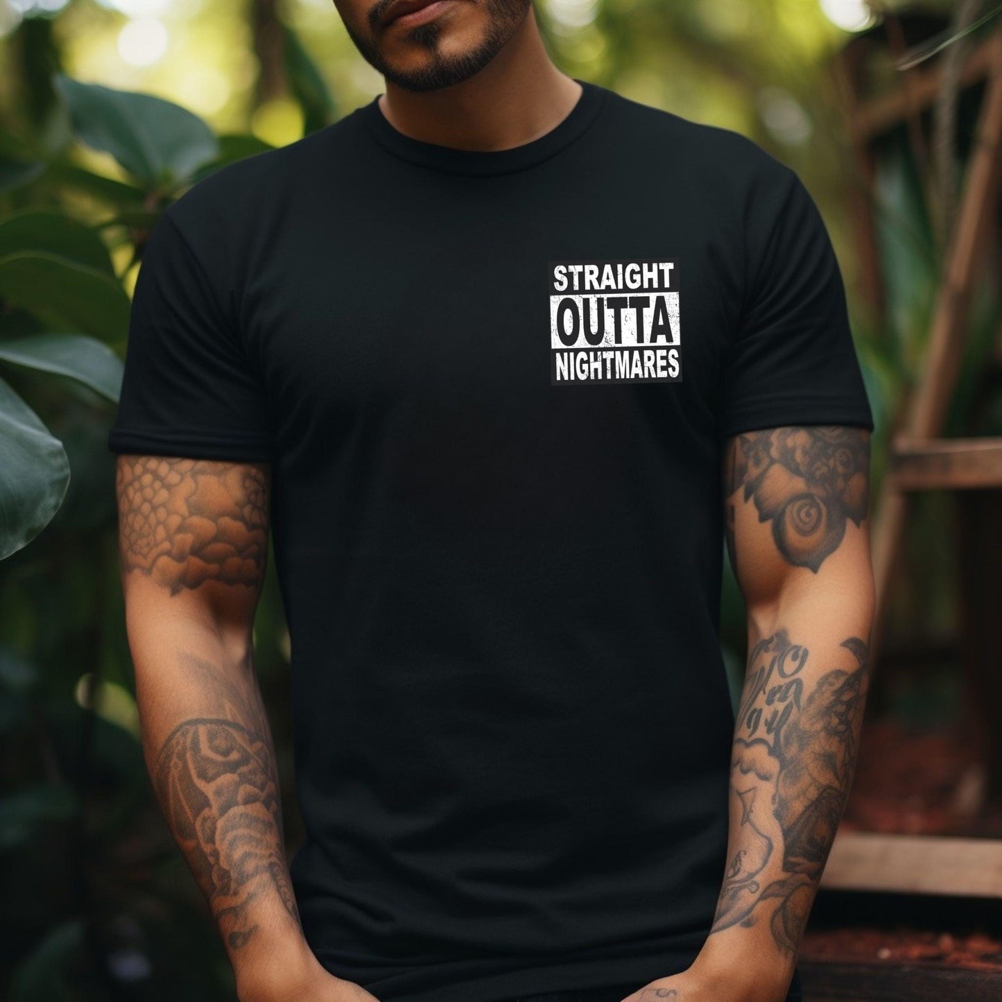 unisex Halloween Nightmares Club Shirt or sweater. Horror films, Straight Outta Nightmares