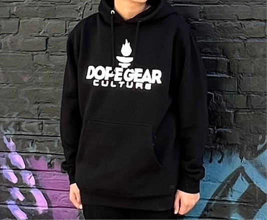 DGC Larger than life Black and white Hoodie