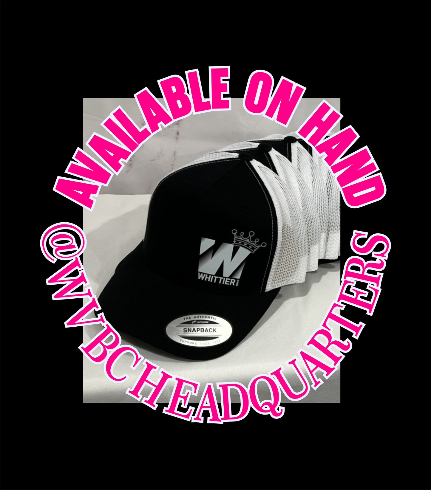 WVBC trucker hat Available at WVBC Headquarters