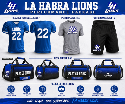 #1 LH LIONS PERFORMANCE TRAINING PACK order by june 20th