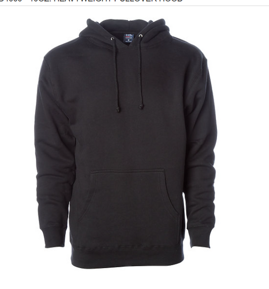 Hoodie/ heavyweight  W/drawstring