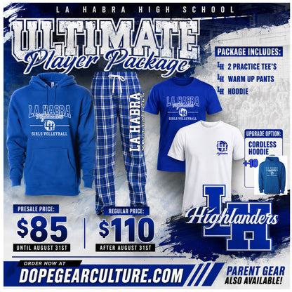 LH PLAYER PACKAGE presale ends 8/31/26