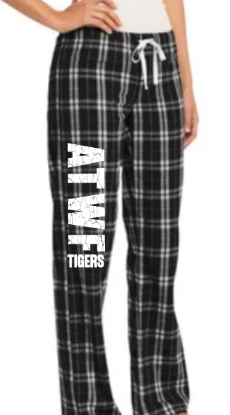 ATWF black Flannel PJ's