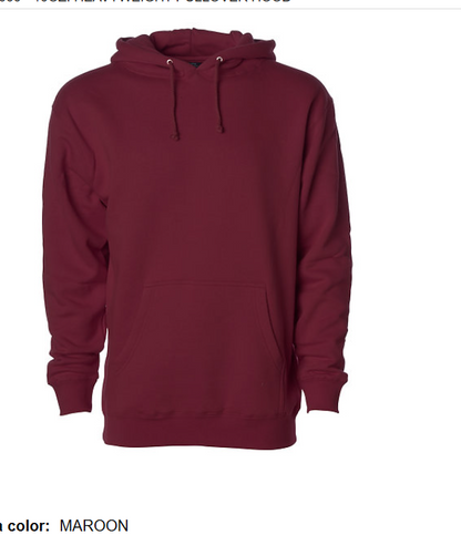 Hoodie/ heavyweight  W/drawstring