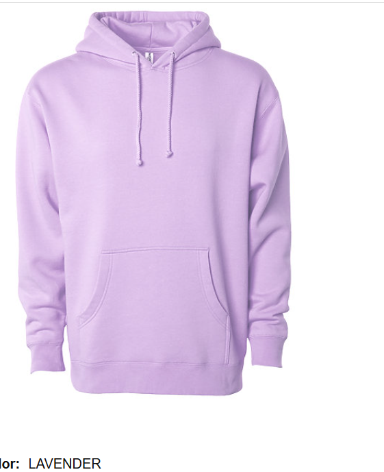 Hoodie/ heavyweight  W/drawstring