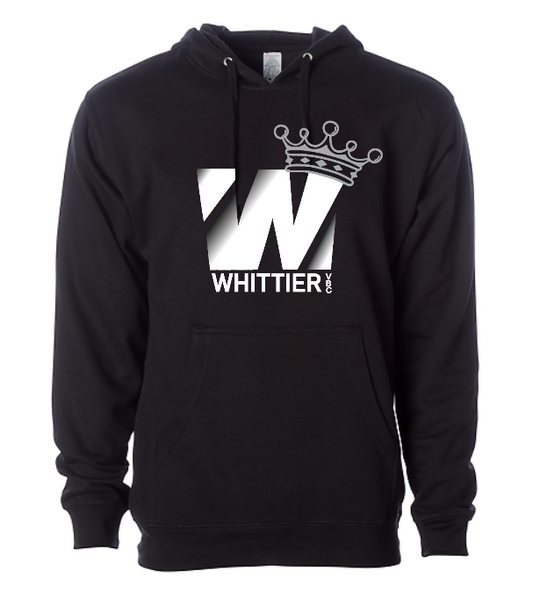 WHITTIER volleyball club Hoodie WHITE W
