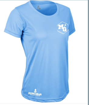 Blue ice WOMEN'S Mete Gol training Dry fit athlete T-shirt