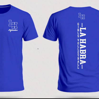 LH Spirit simple Tee(LH GIRLS volleyball volleyball)
