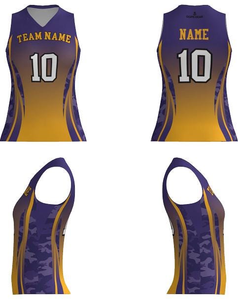 Custom VOLLEYBALL Team Jersey's made specifically for you. Using ChamPro jerseys
