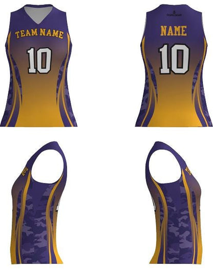 Custom VOLLEYBALL Team Jersey's made specifically for you. Using ChamPro jerseys