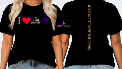 RIPTIDE  I heart riptide volleyball shirt