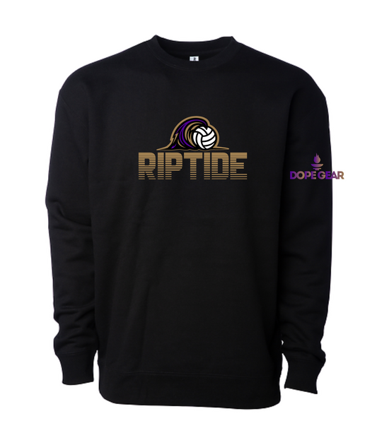 RIPTIDE Volleyball club crewneck