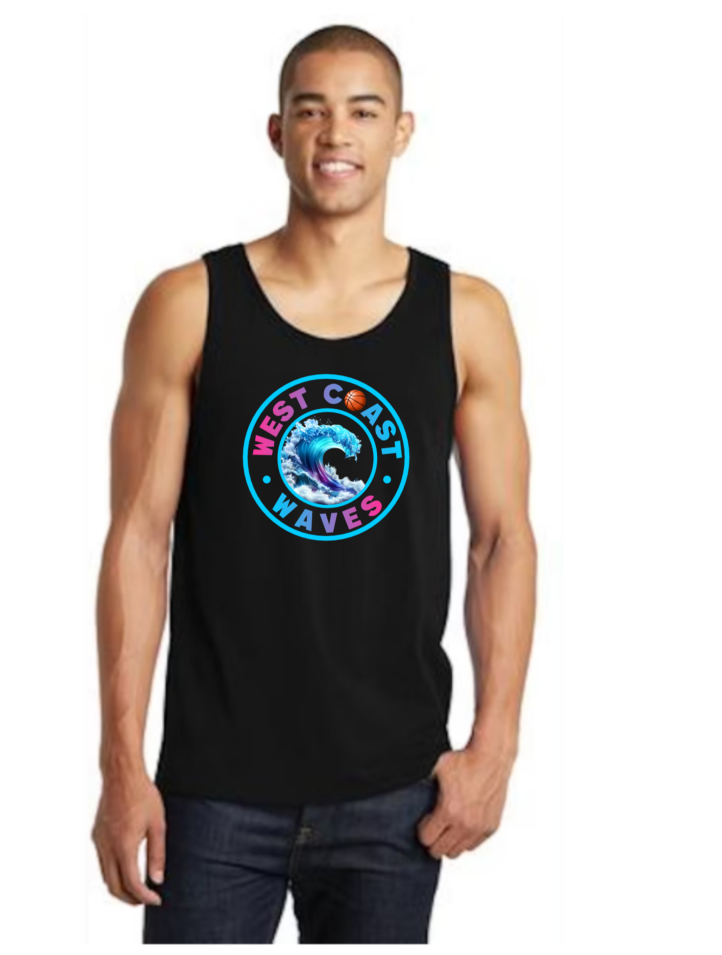 West Coast Waves Unisex tank